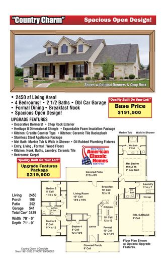 American Classic Homes por American Classic Homes en Waco Texas