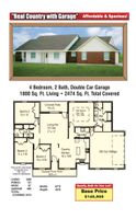 The Real Country Garage Floor Plan - American Classic Homes