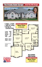 The Brandy Dawn Garage - American Classic Homes: Waco, Texas - American Classic Homes