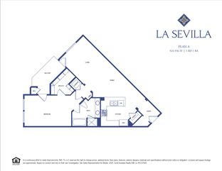 La Sevilla - Plan A - La Sevilla: Rolling Hills Estates, California - La Sevilla