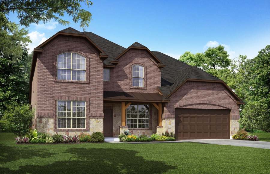 Concept 3218 by Antares Homes in Fort Worth TX