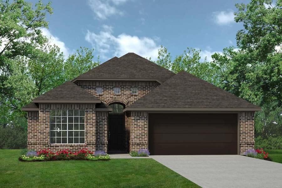 Concept 1638 by Antares Homes in Fort Worth TX