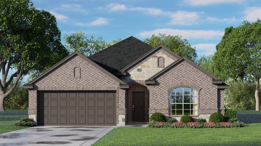 Concept 1660 by Antares Homes in Fort Worth TX