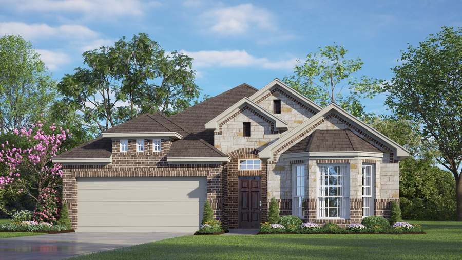 Concept 1841 by Antares Homes in Fort Worth TX