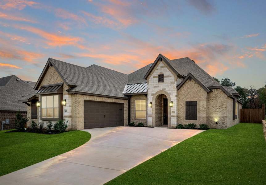 Concept 2404 by Antares Homes in Fort Worth TX