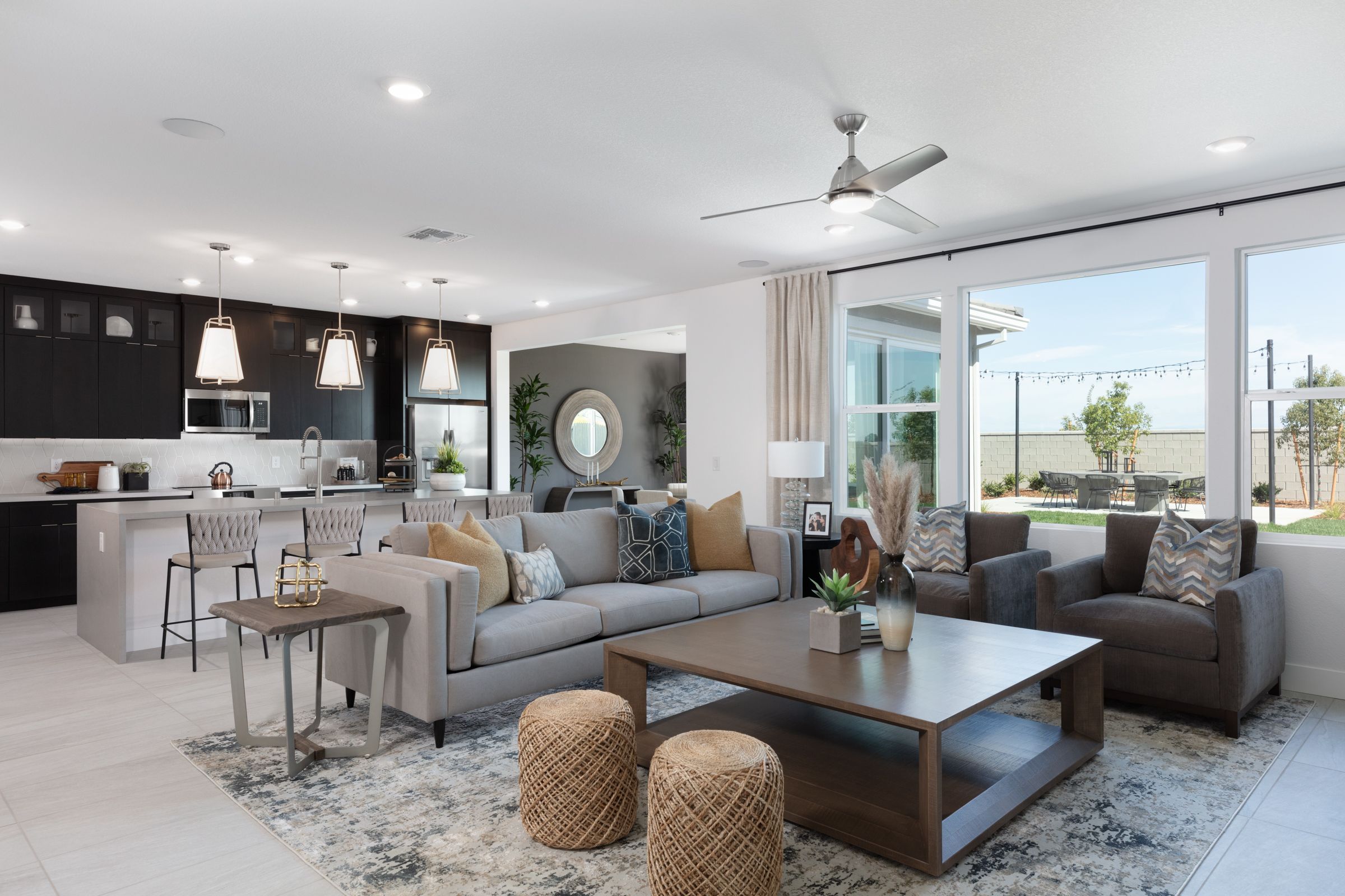 Plan 5 - Great Room- Kitchen 