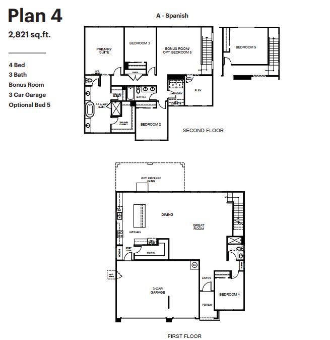 Plan 4 A - Spanish
