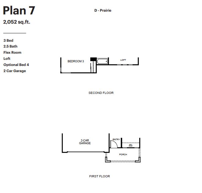 Plan 7 D- Prairie 