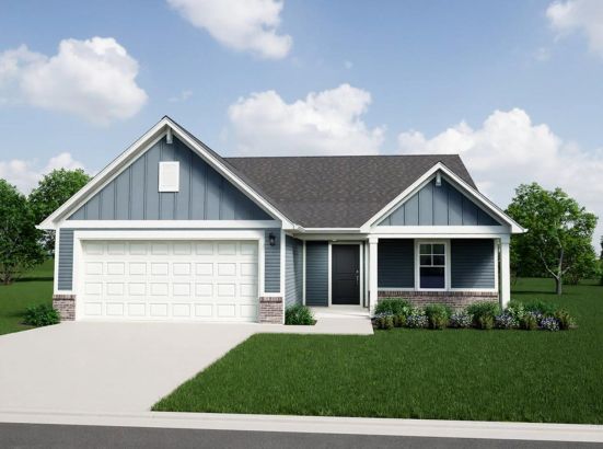 Bradford - Cold Springs at Huntzinger Farm: Pendleton, Indiana - Arbor Homes