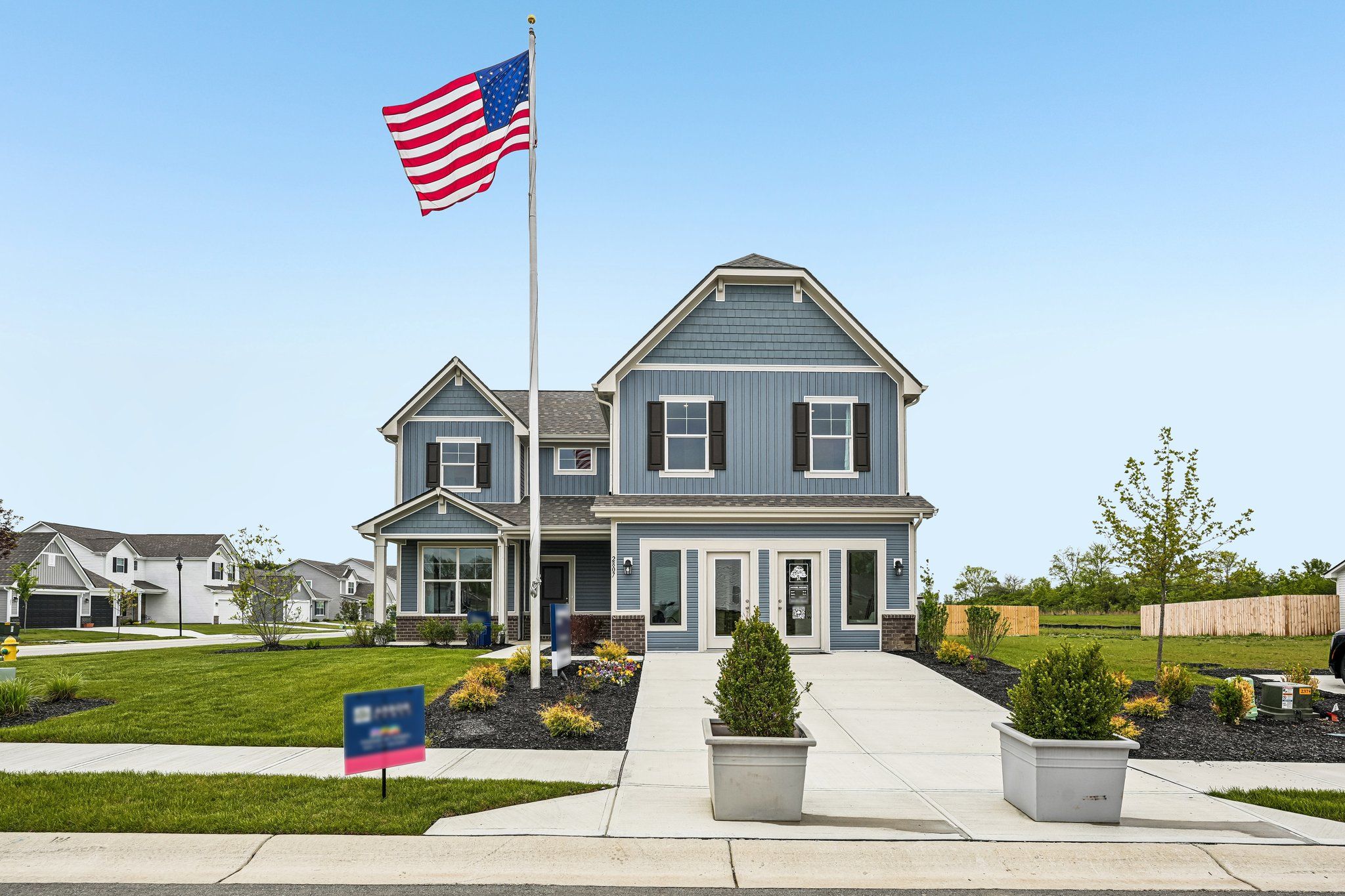Woodfield Pointe por Arbor Homes en Indianapolis Indiana