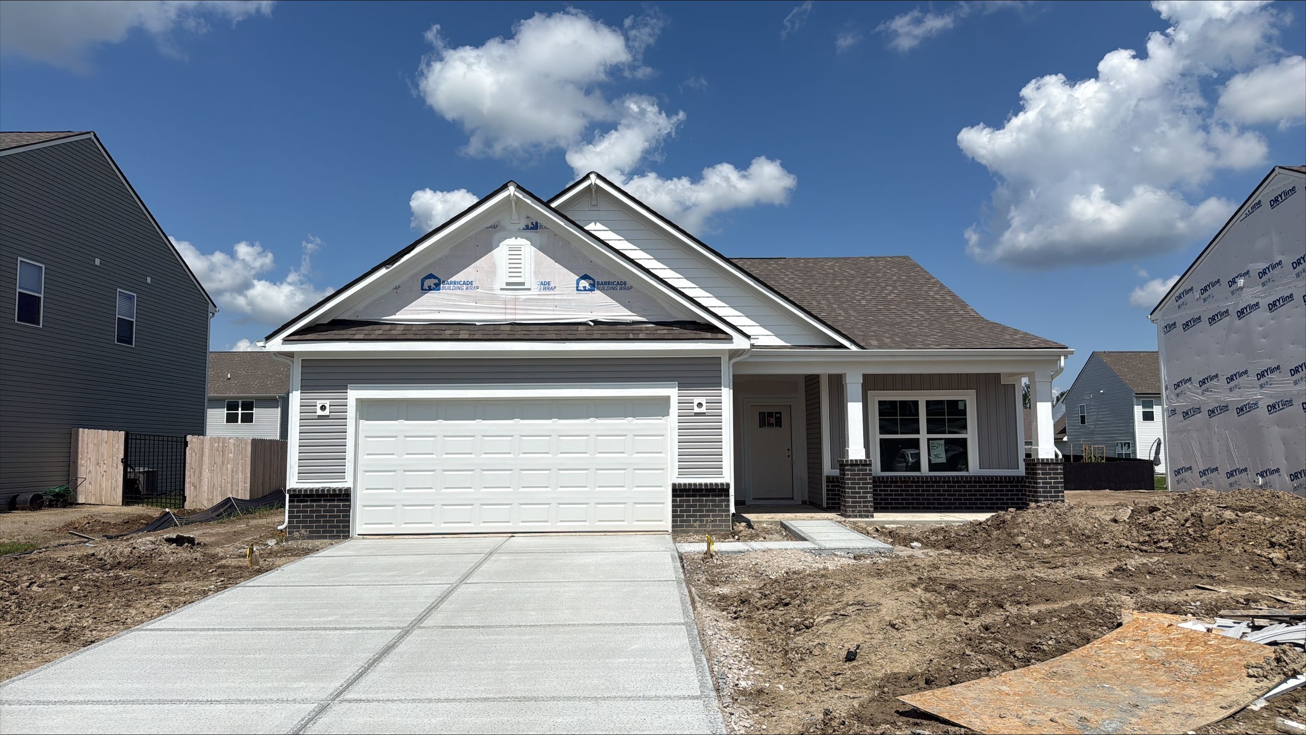 Bradford - Bluffs at Young's Creek: Franklin, Indiana - Arbor Homes