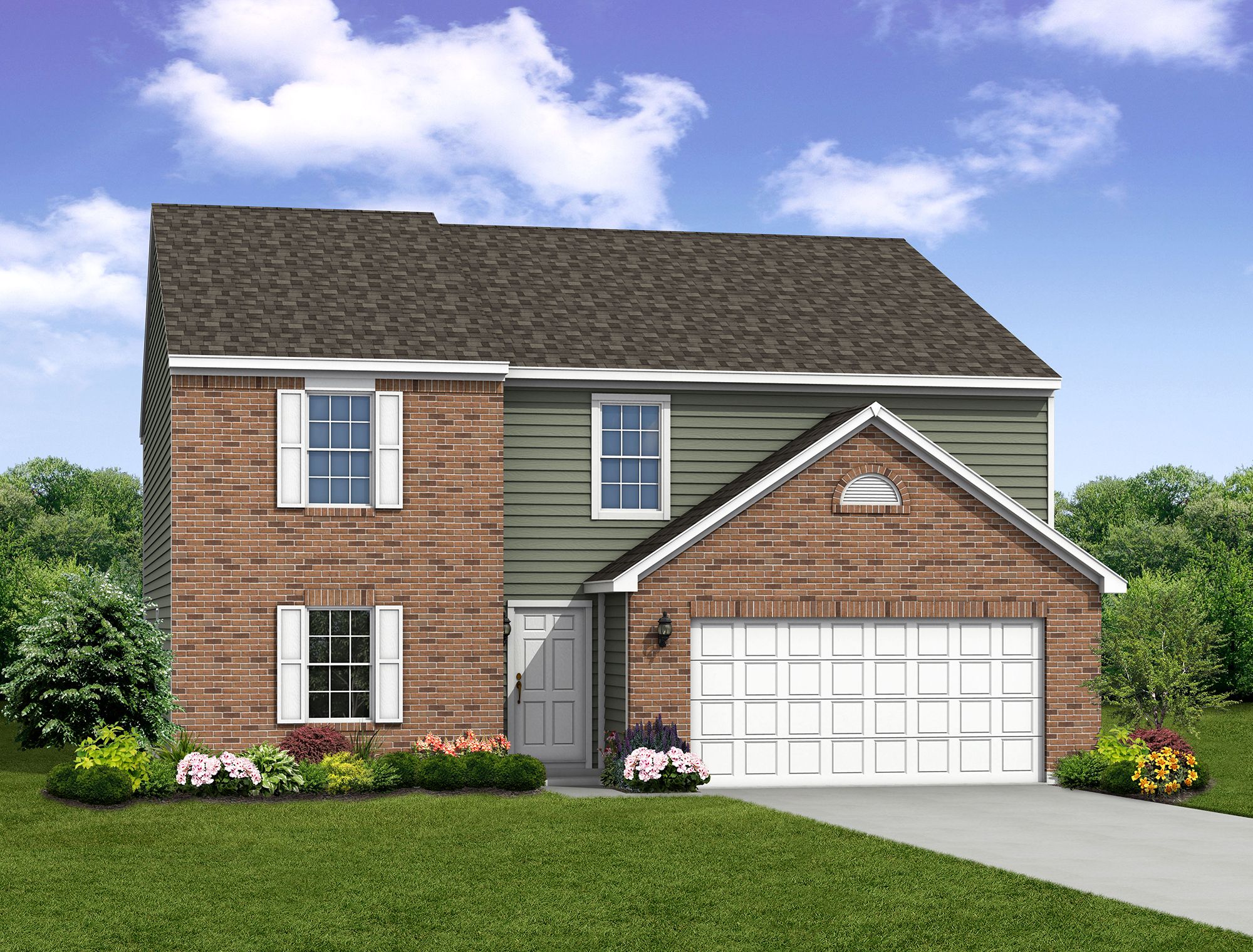 The Empress Plan at Heron Creek in Greenfield, IN by Arbor Homes, LLC