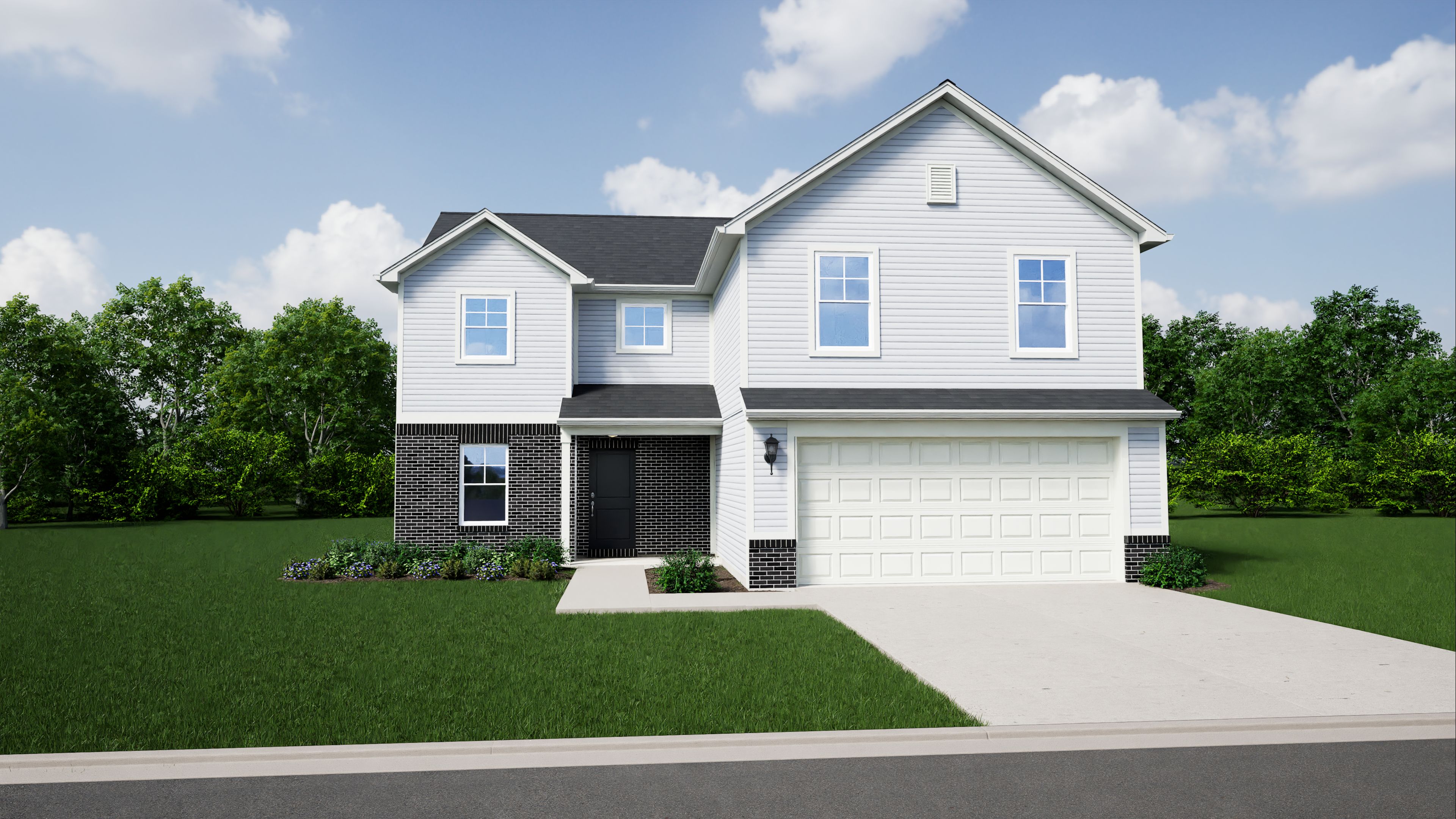 Aspen II - Bluffs at Young's Creek: Franklin, Indiana - Arbor Homes