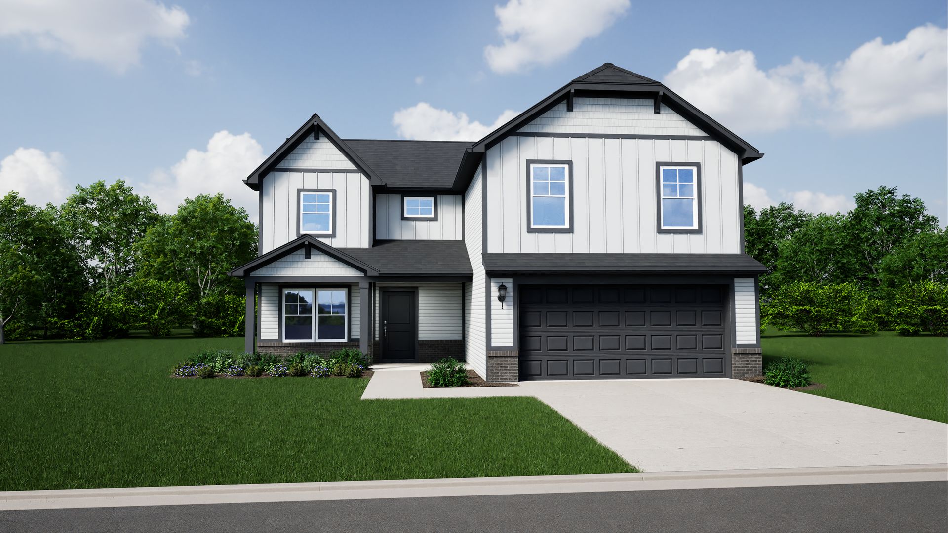 Elevation E, Brick A