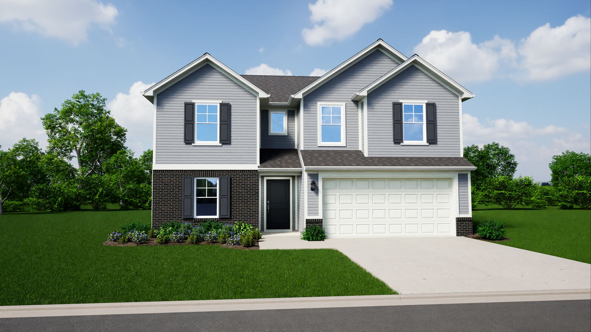 Elevation A, Brick B