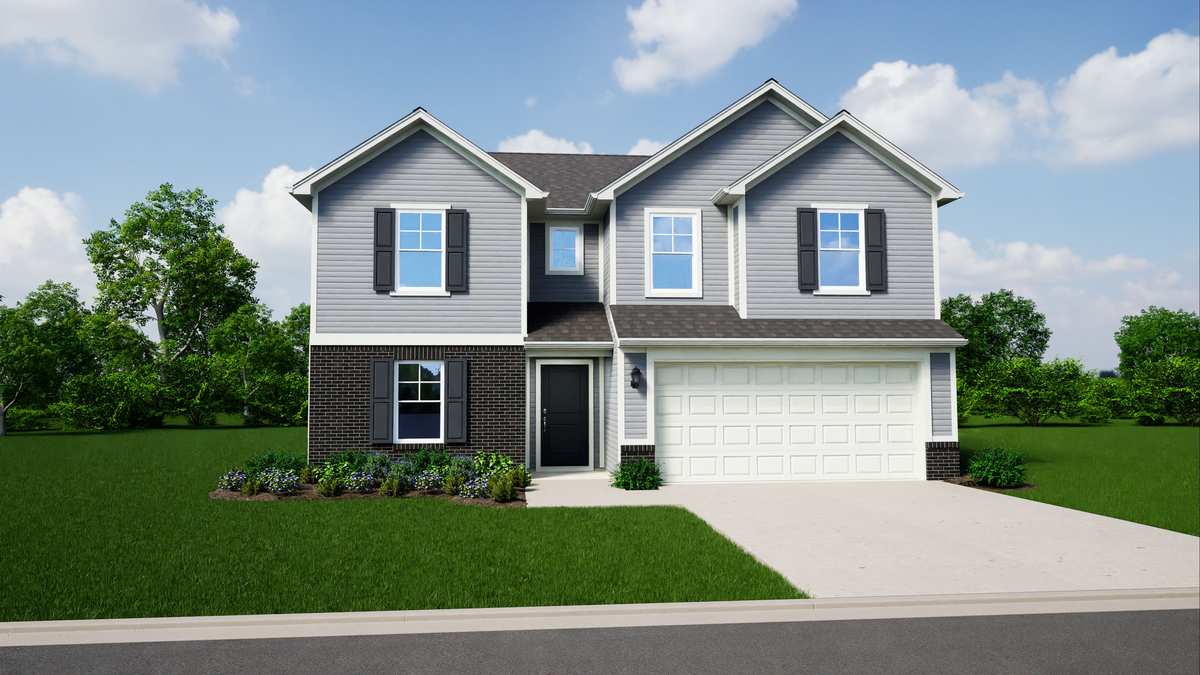 Elevation A, Brick B