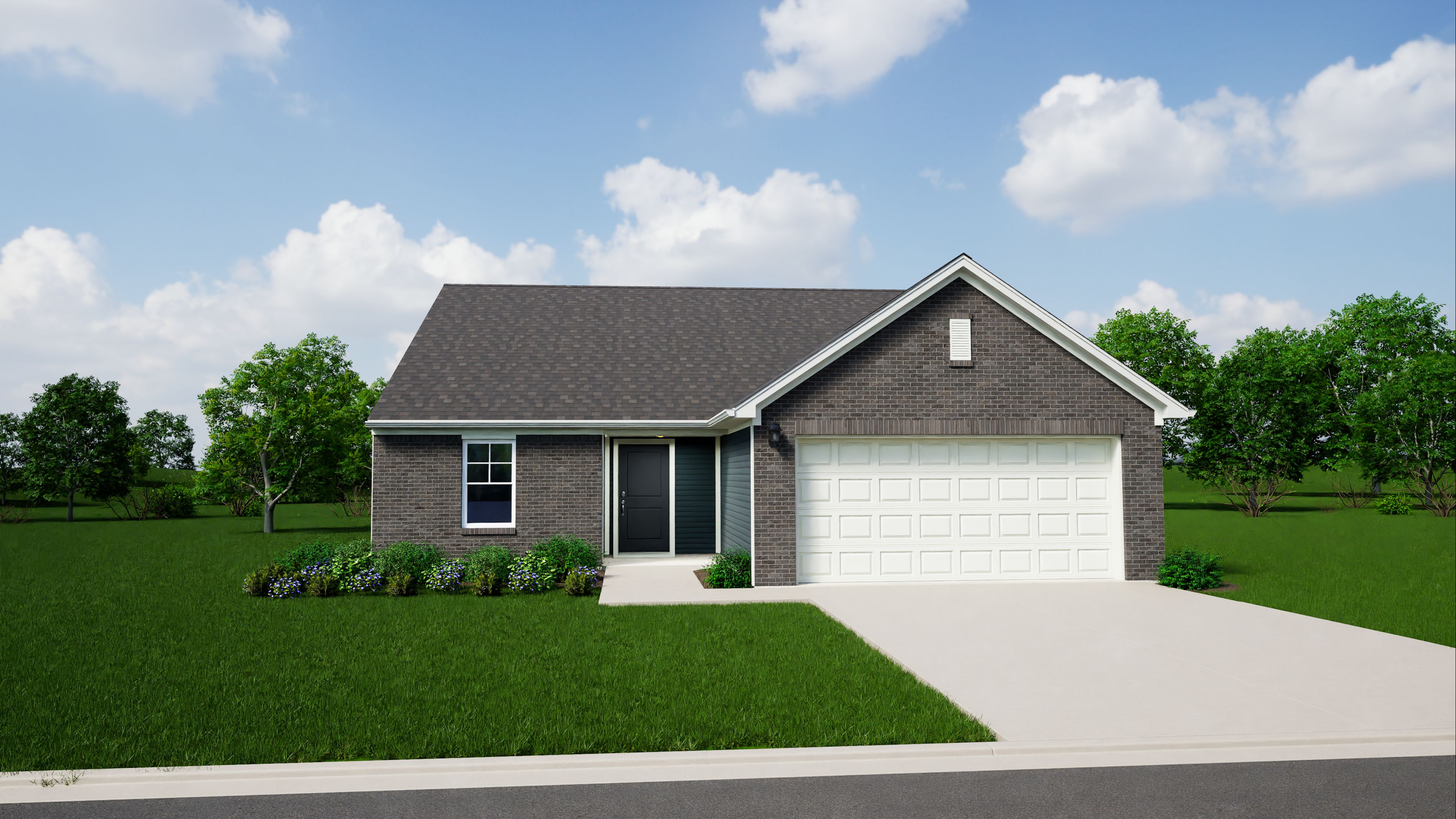 Elevation A, Brick C