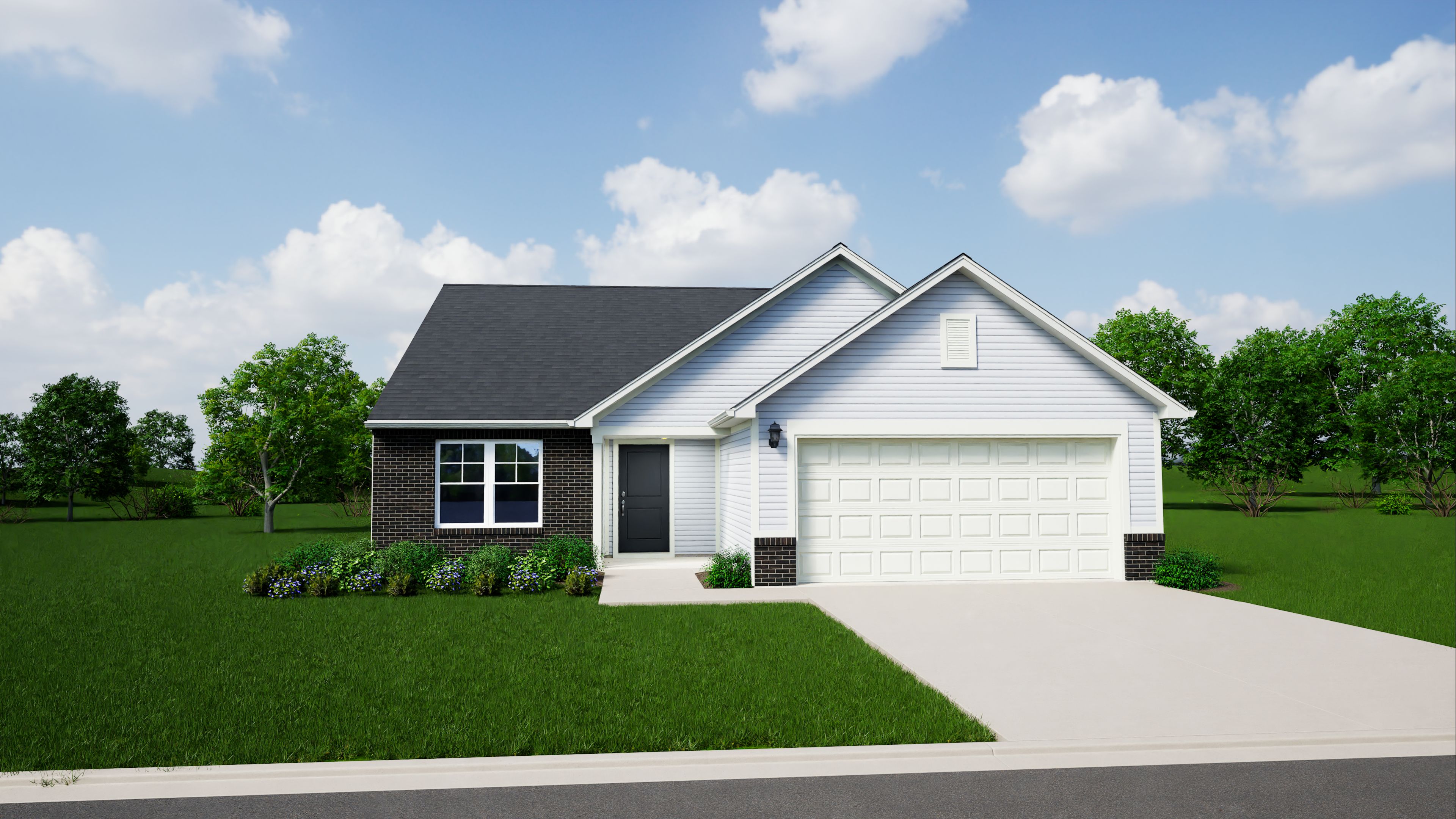 Elevation B, Brick B