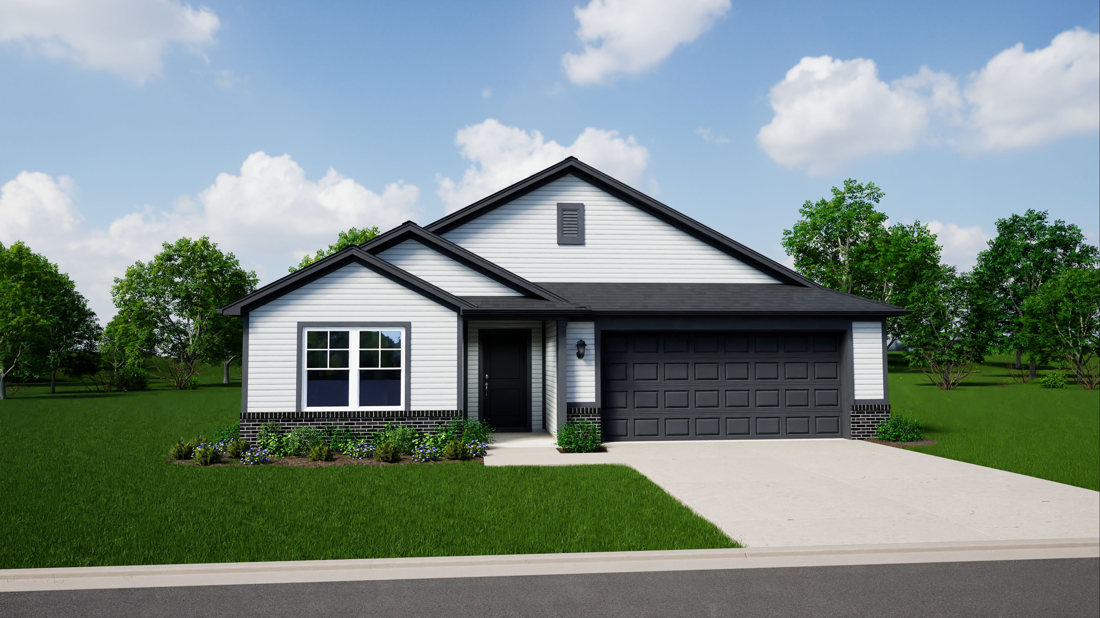 Elevation B, Brick A