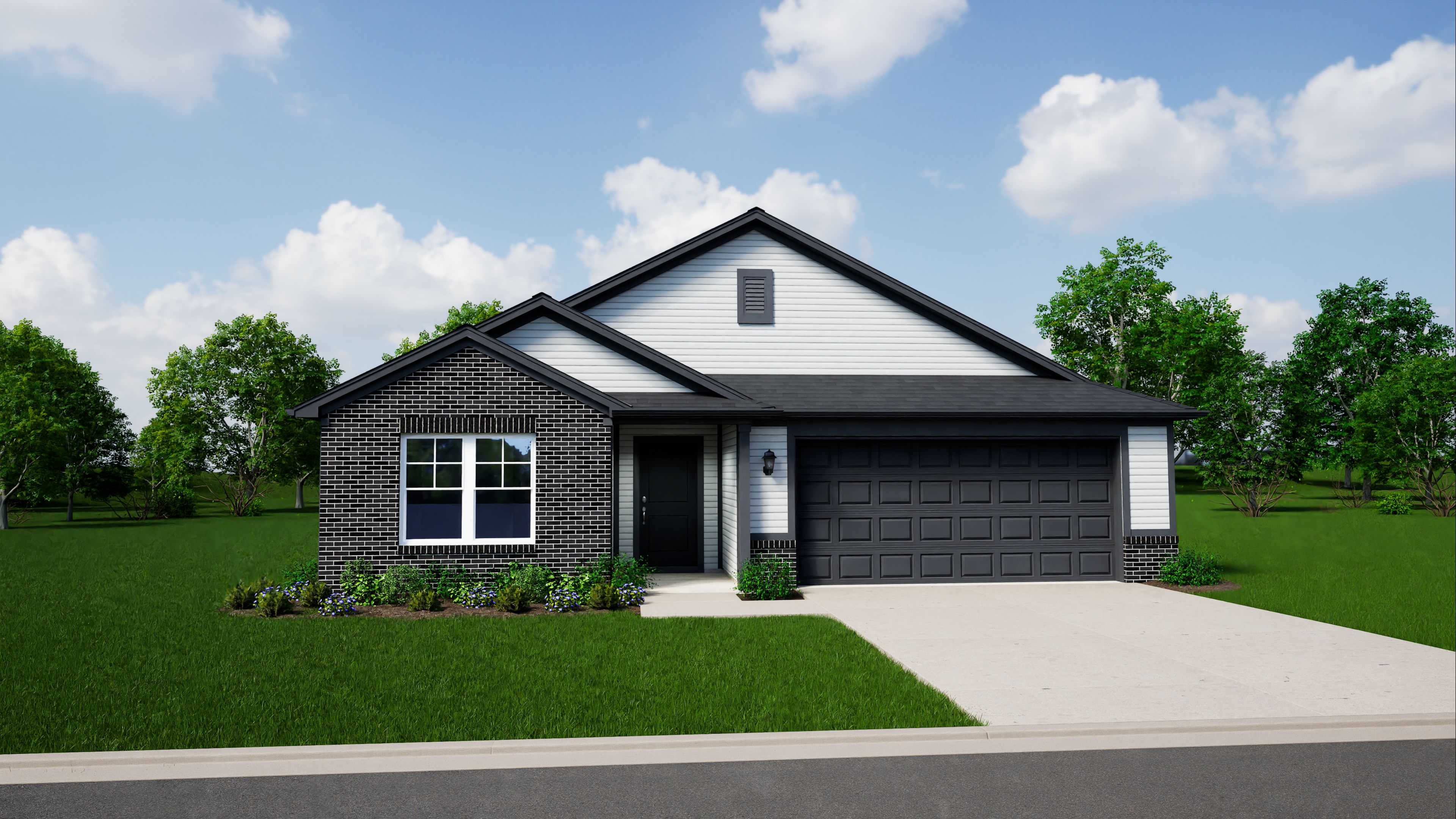 Elevation B, Brick B