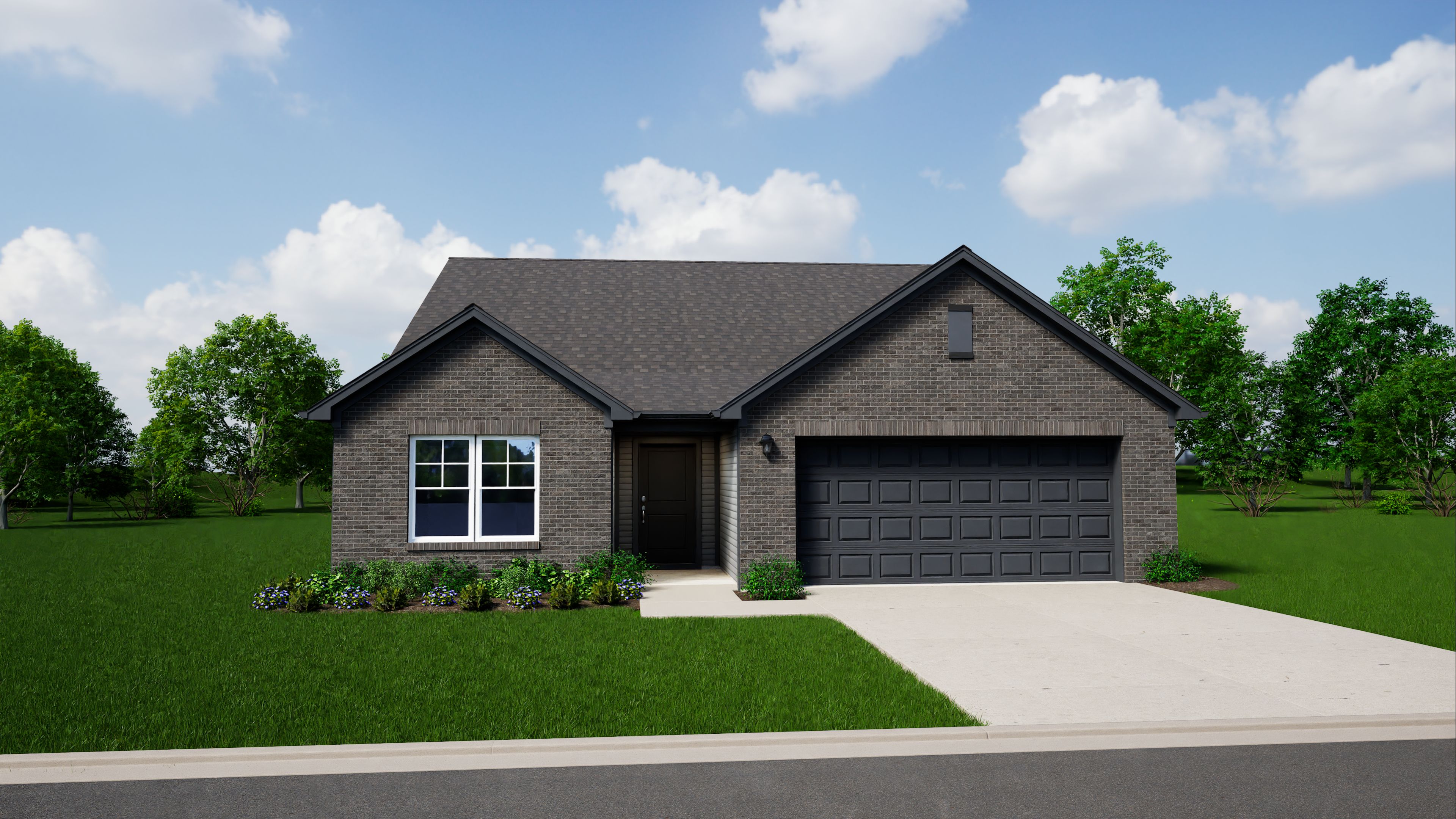 Elevation C, Brick C