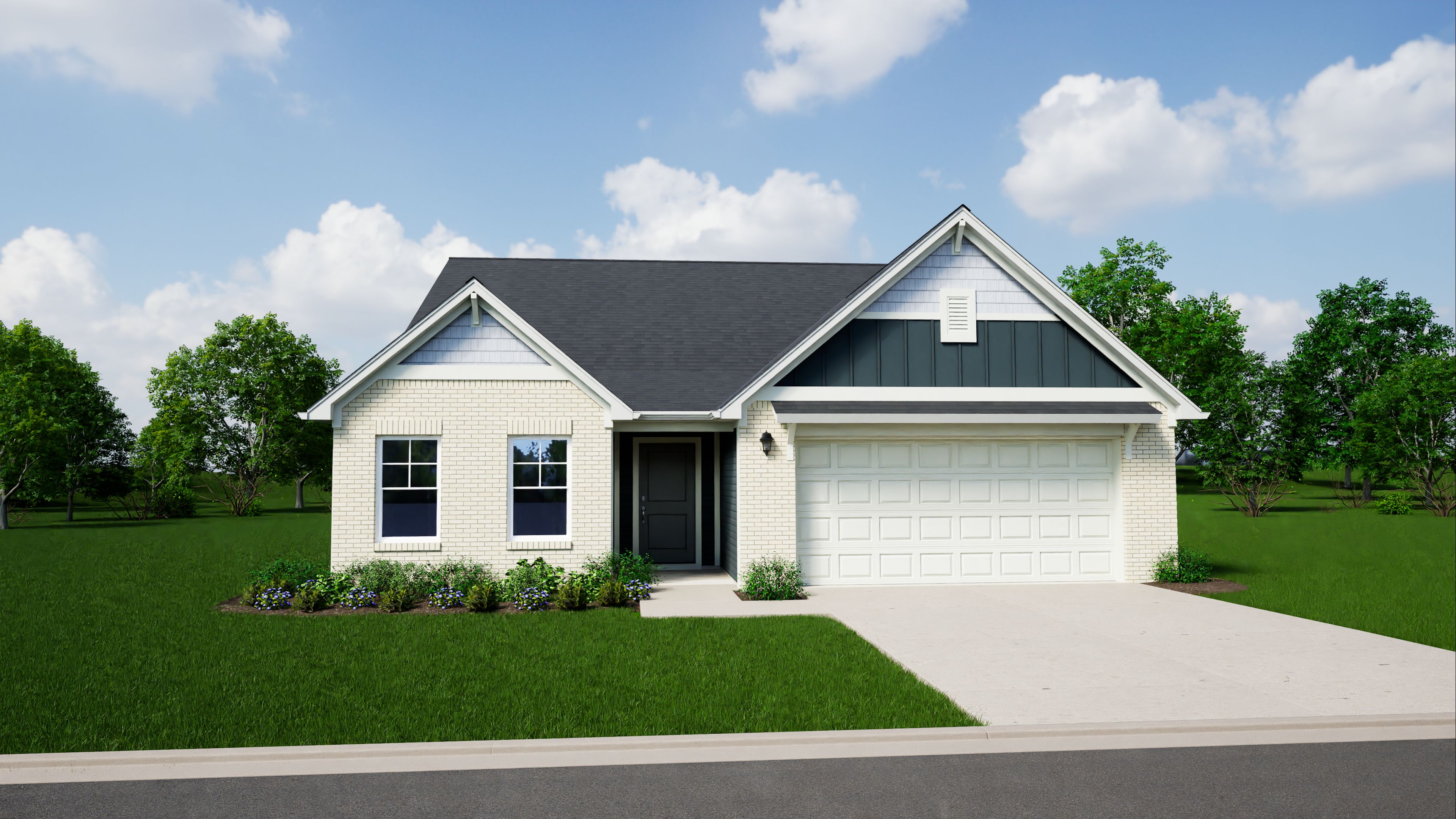 Elevation D, Brick C