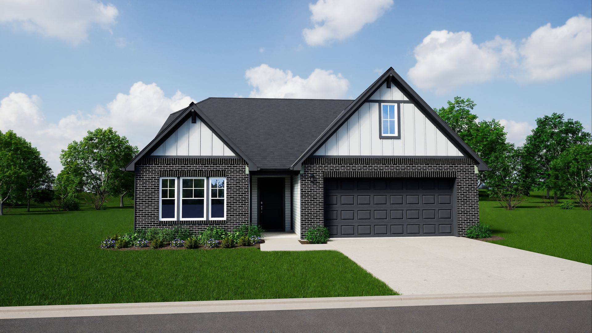 Elevation F, Brick C