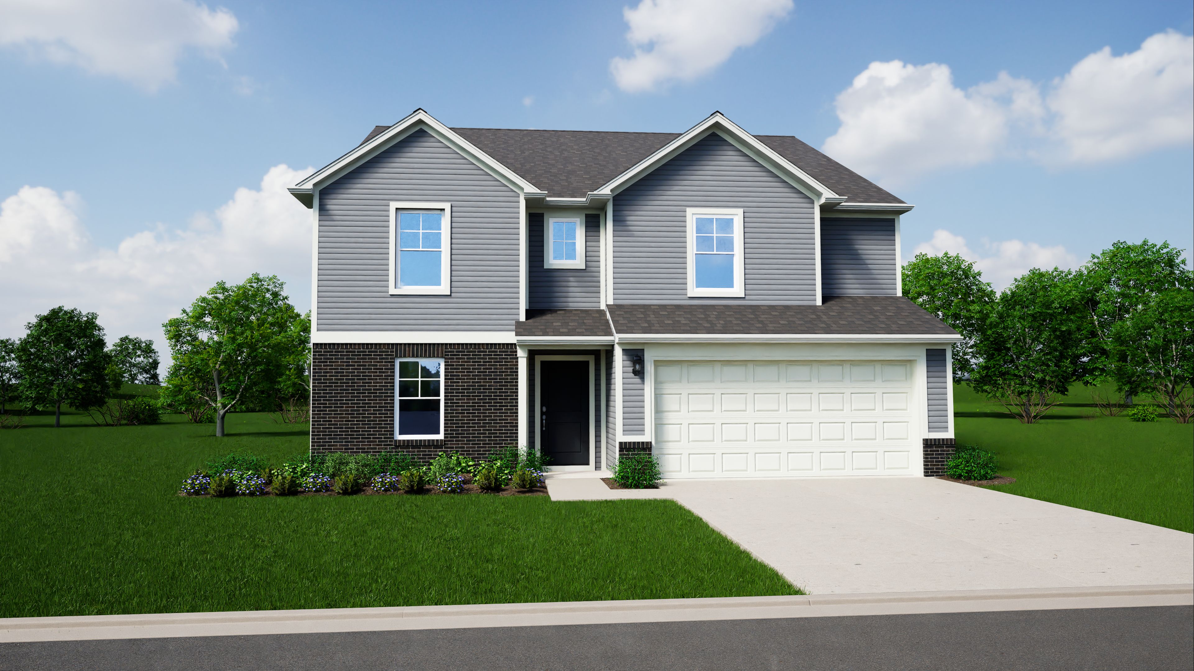 Elevation A, Brick B