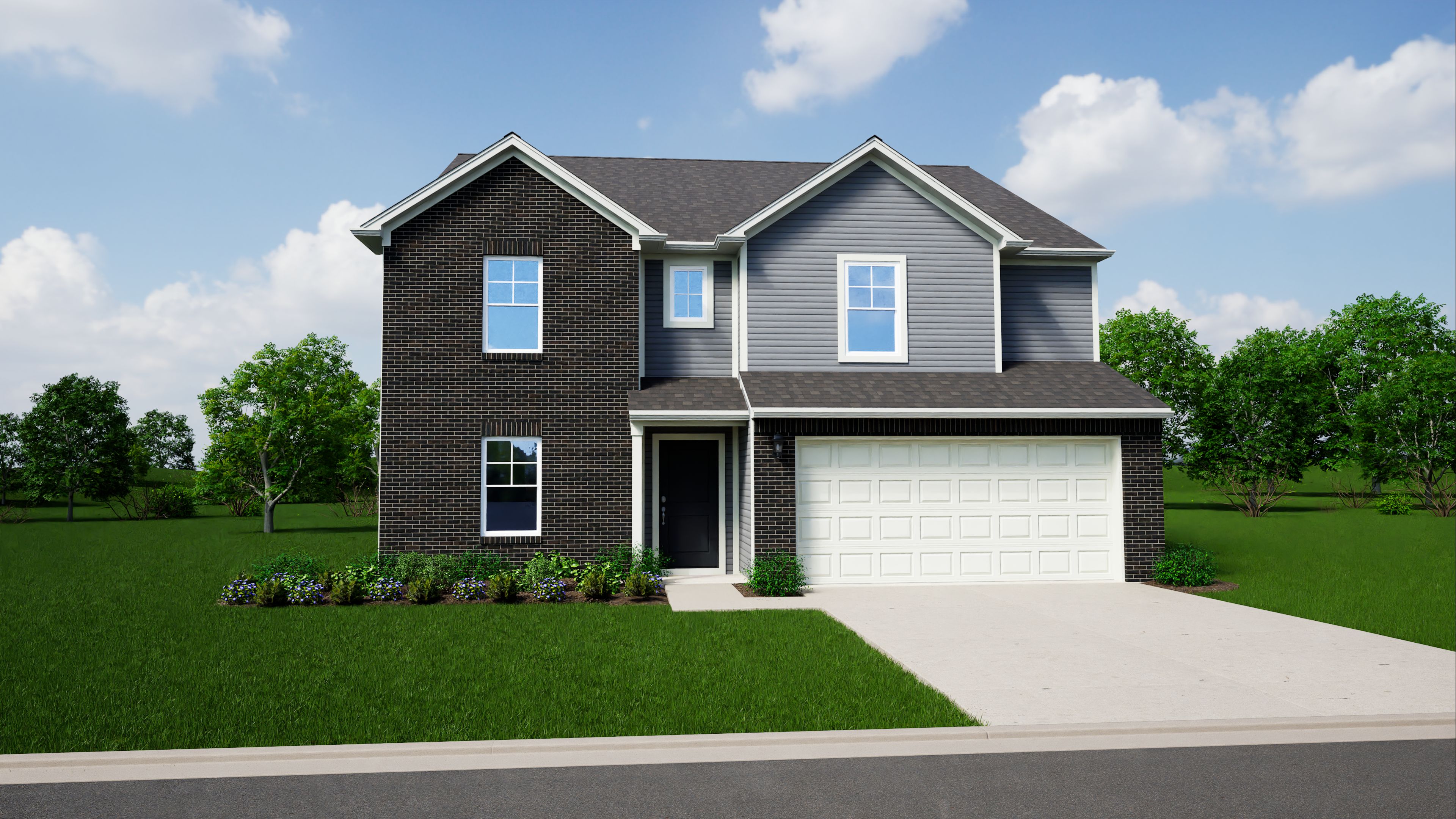 Elevation A, Brick C