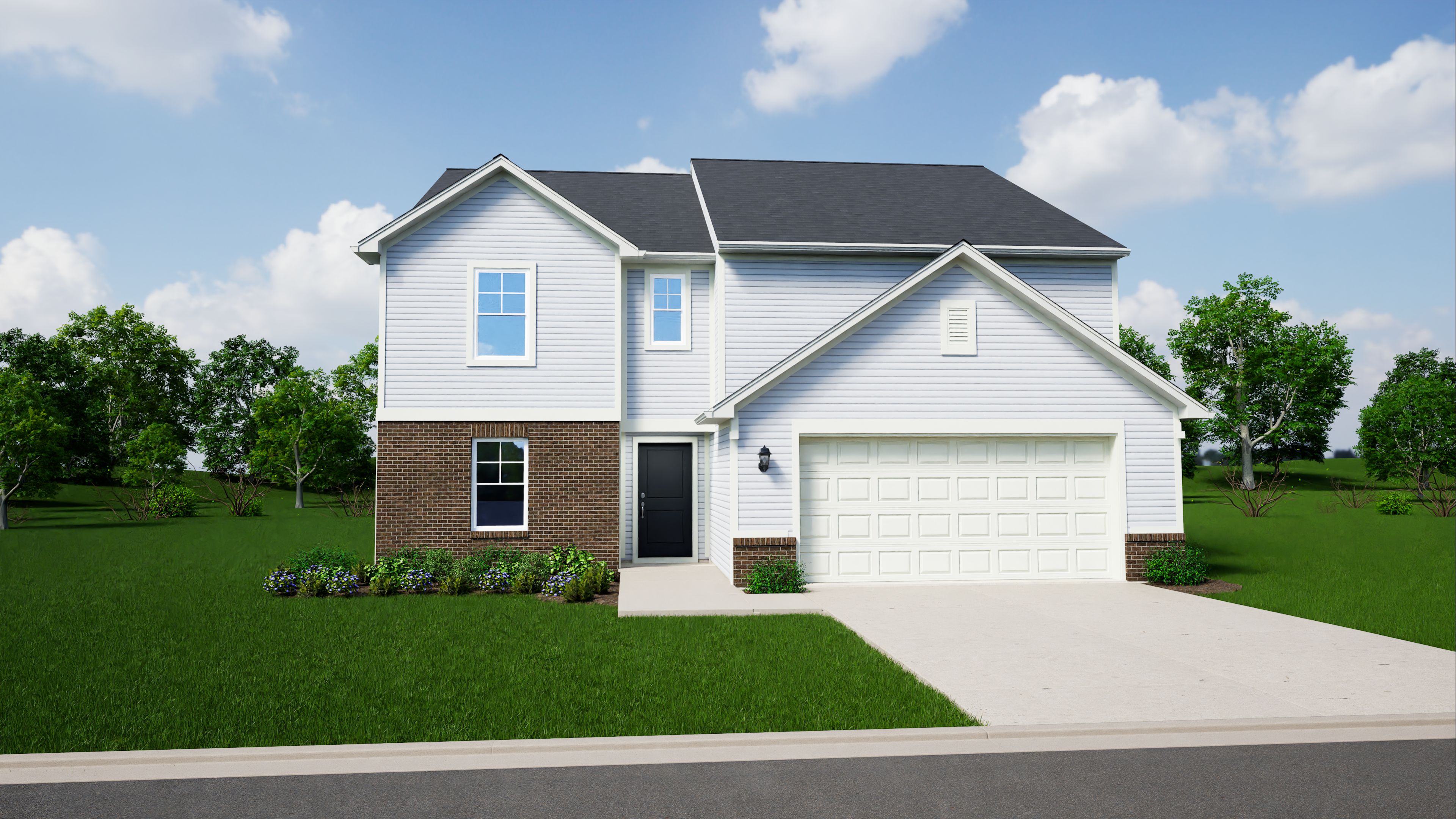 Elevation A, Brick B