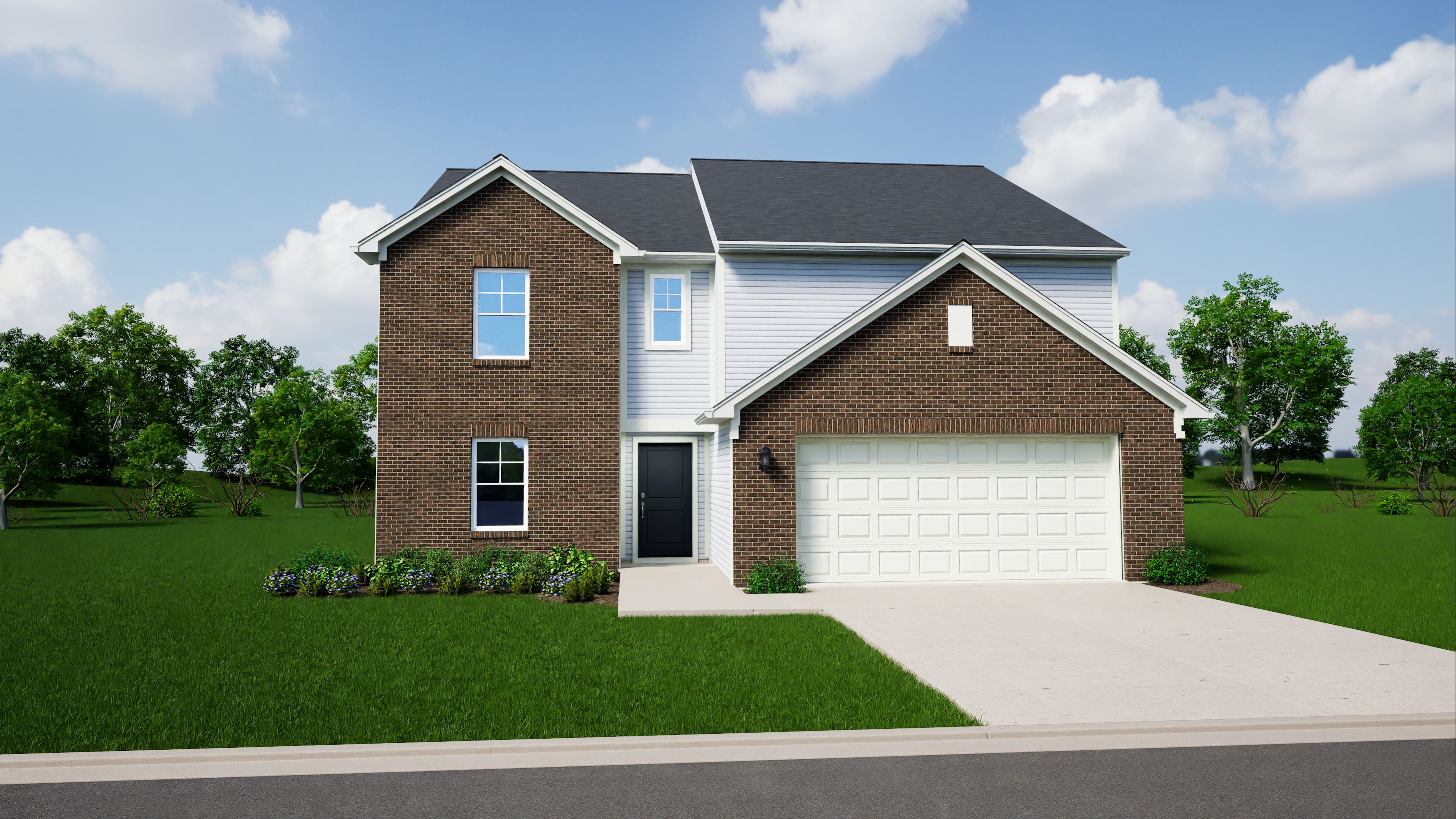 Elevation A, Brick C