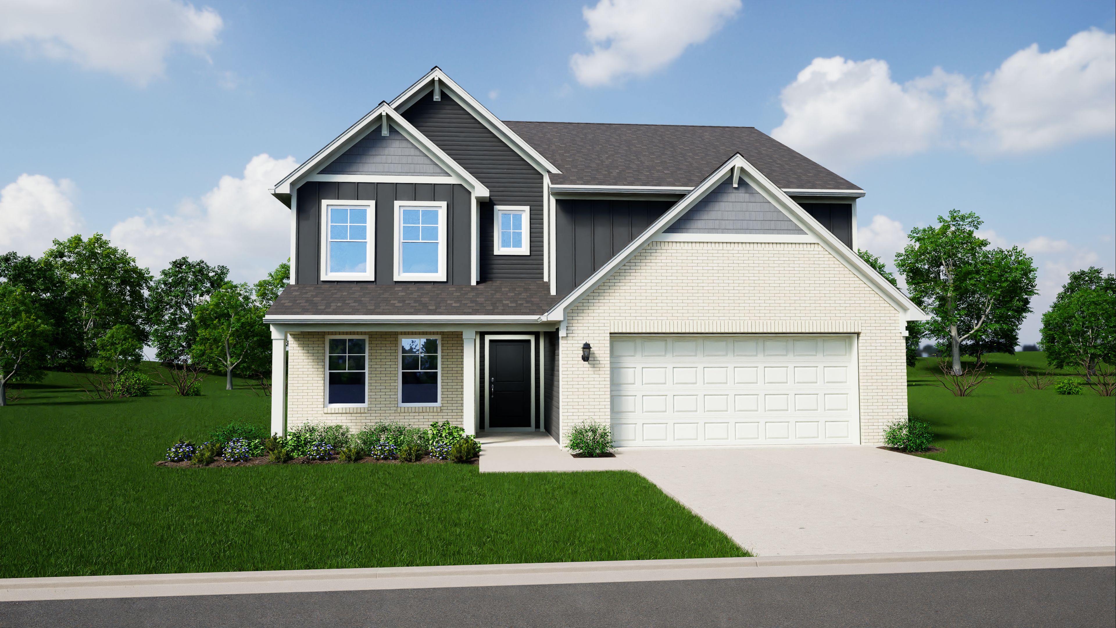 Elevation D, Brick C