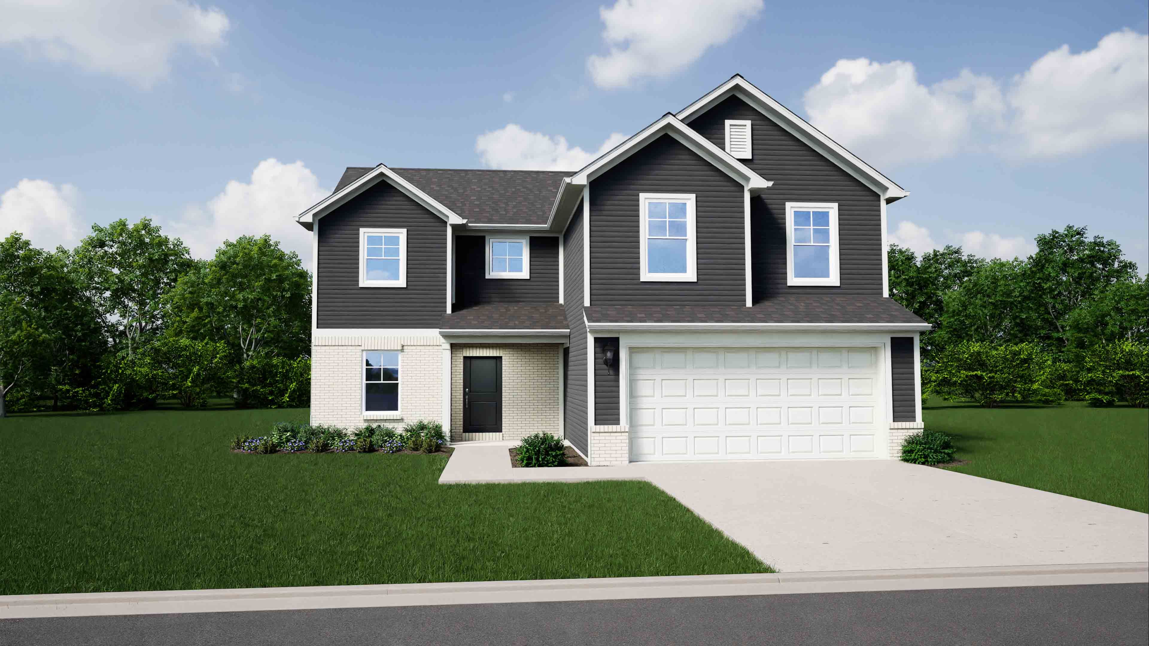 Elevation A, Brick B