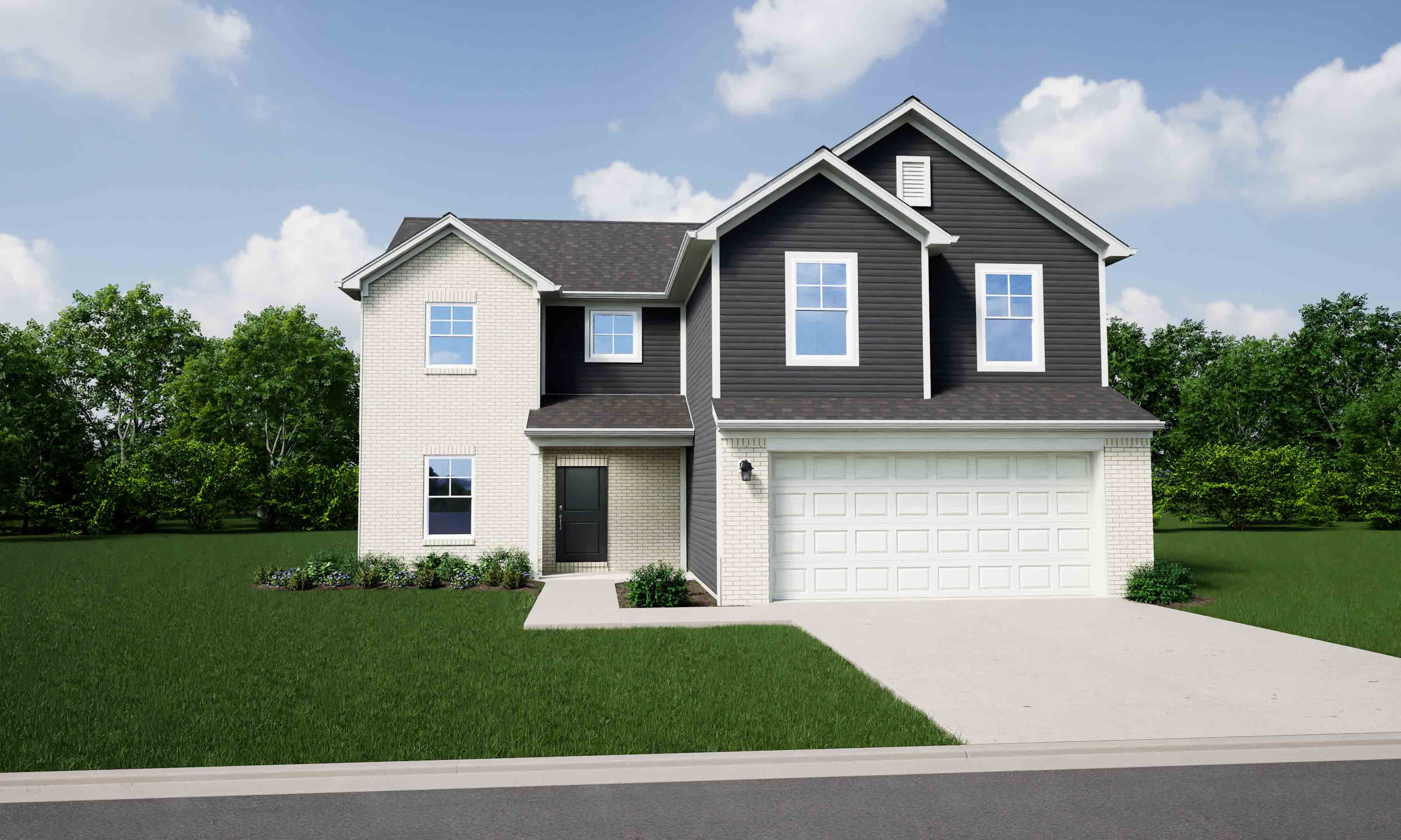 Elevation A, Brick C