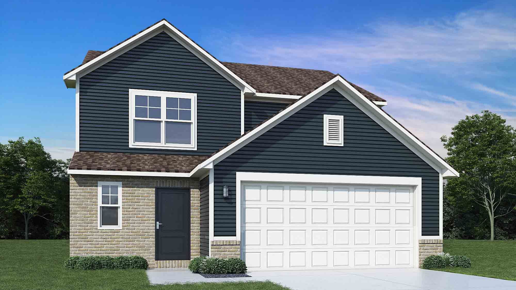 Elevation A, Brick B