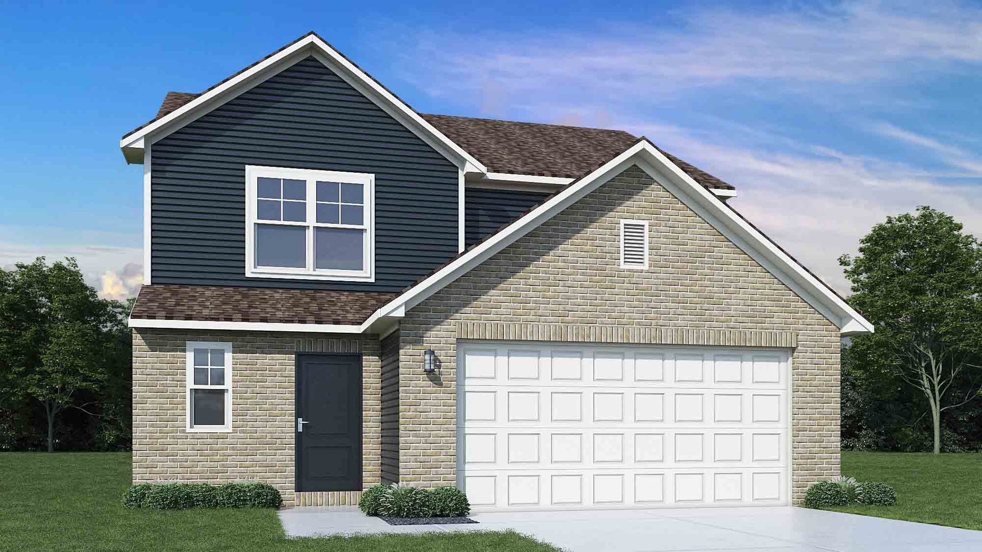 Elevation A, Brick C