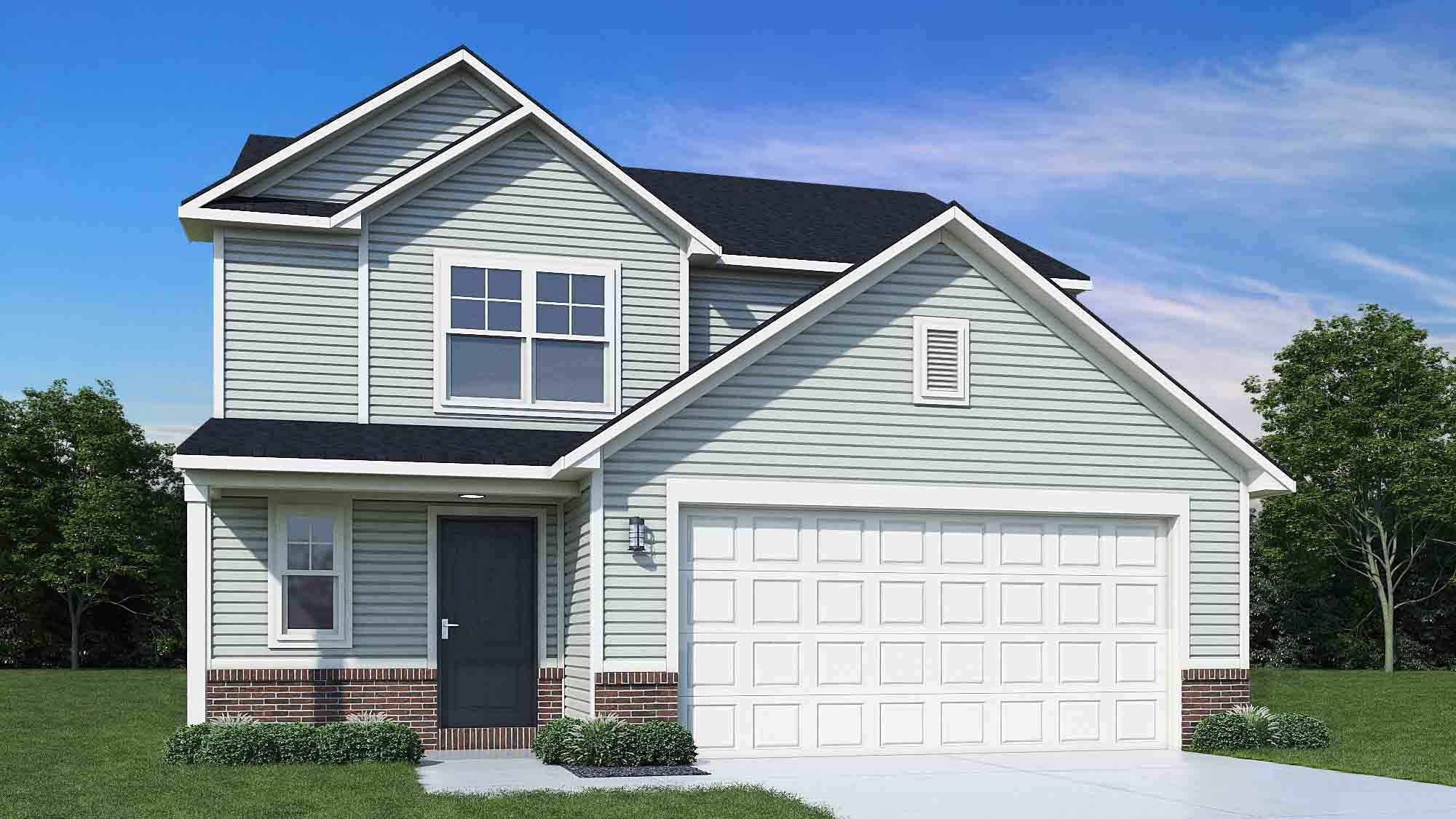 Elevation B, Brick A