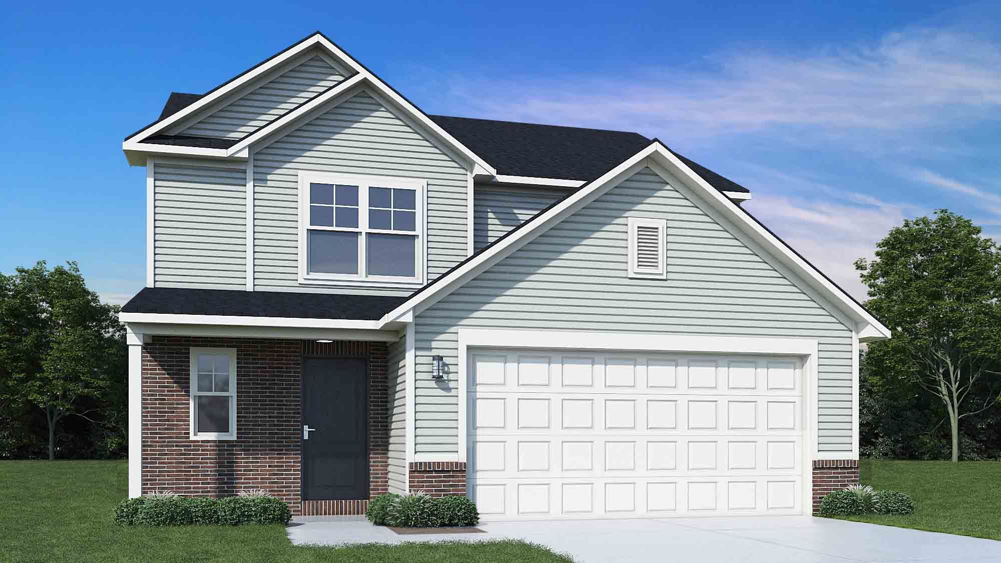 Elevation B, Brick B