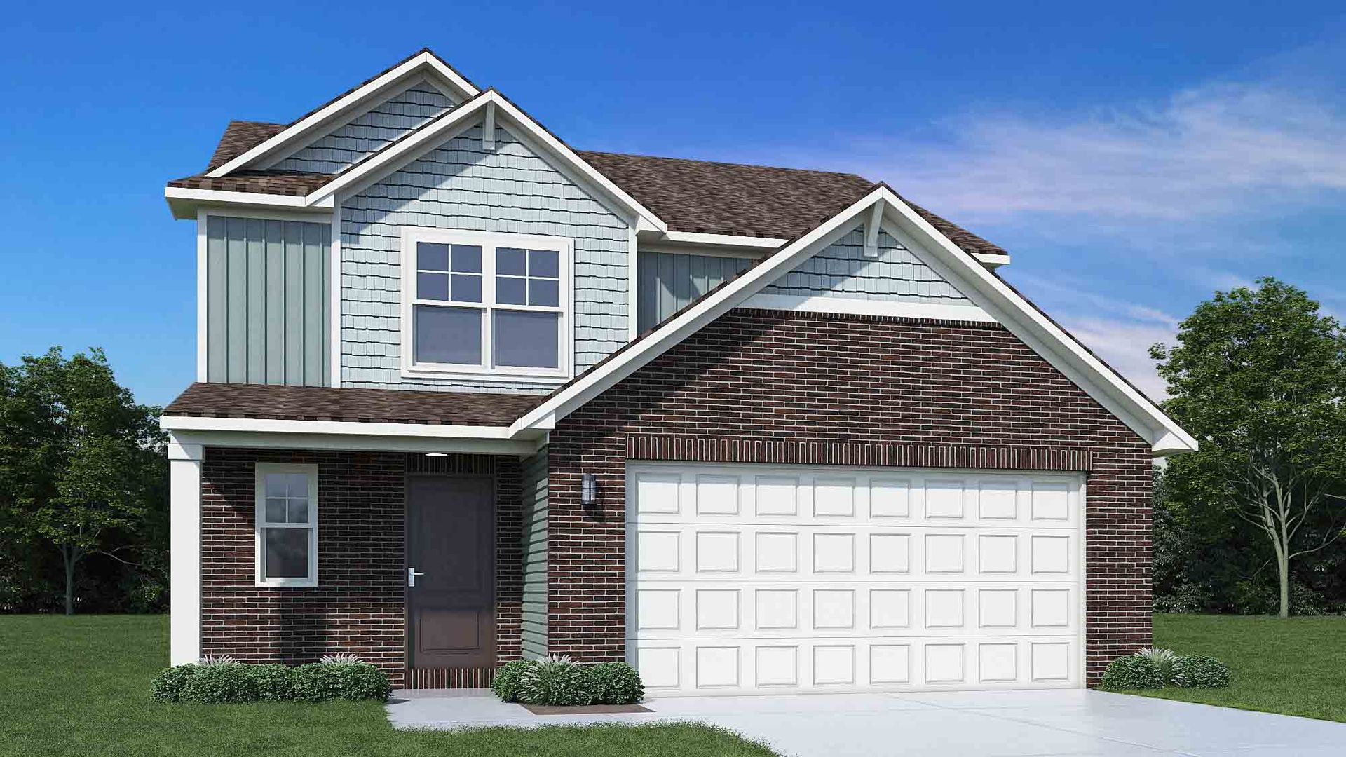 Elevation C, Brick C