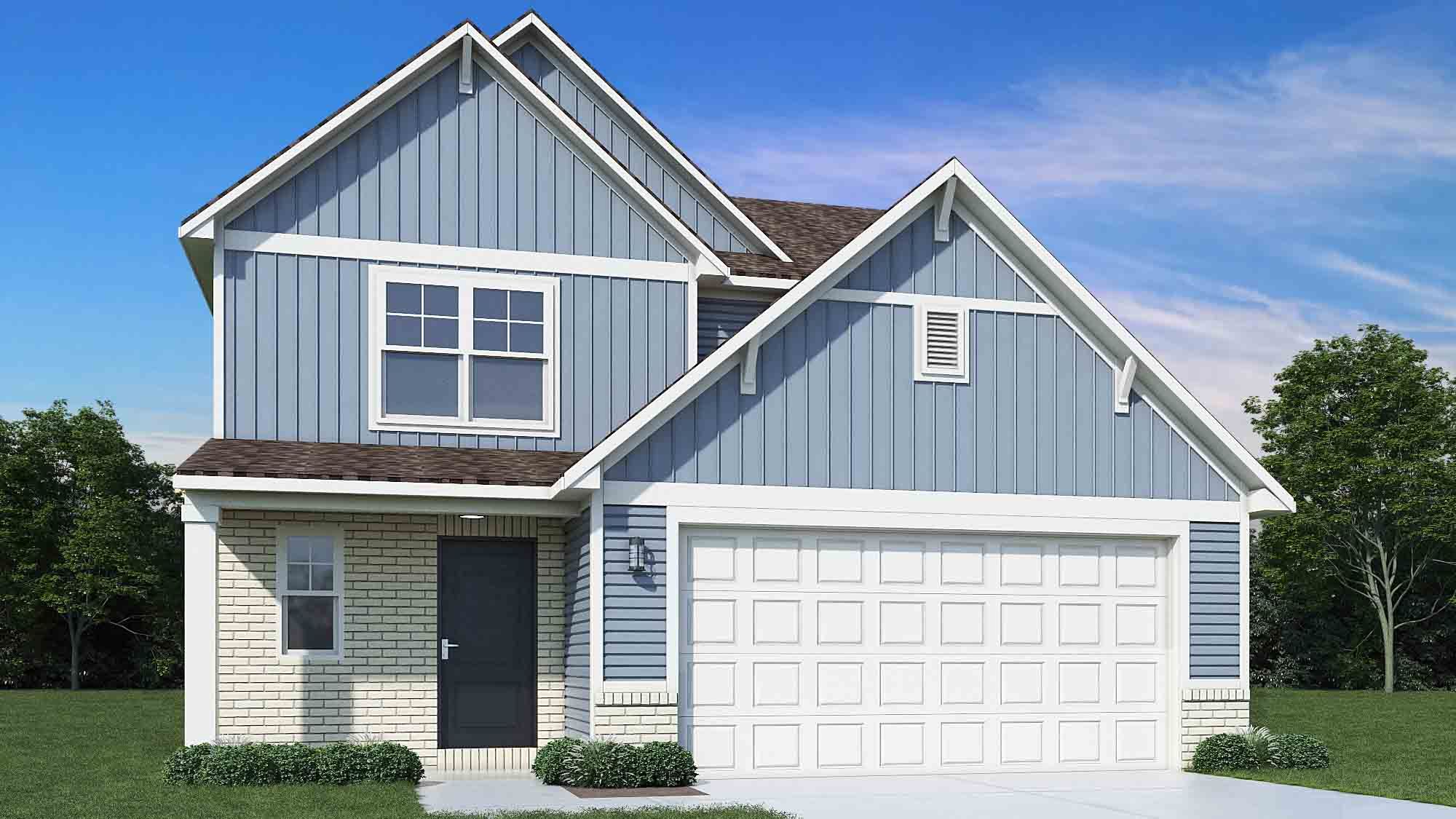 Elevation D, Brick B