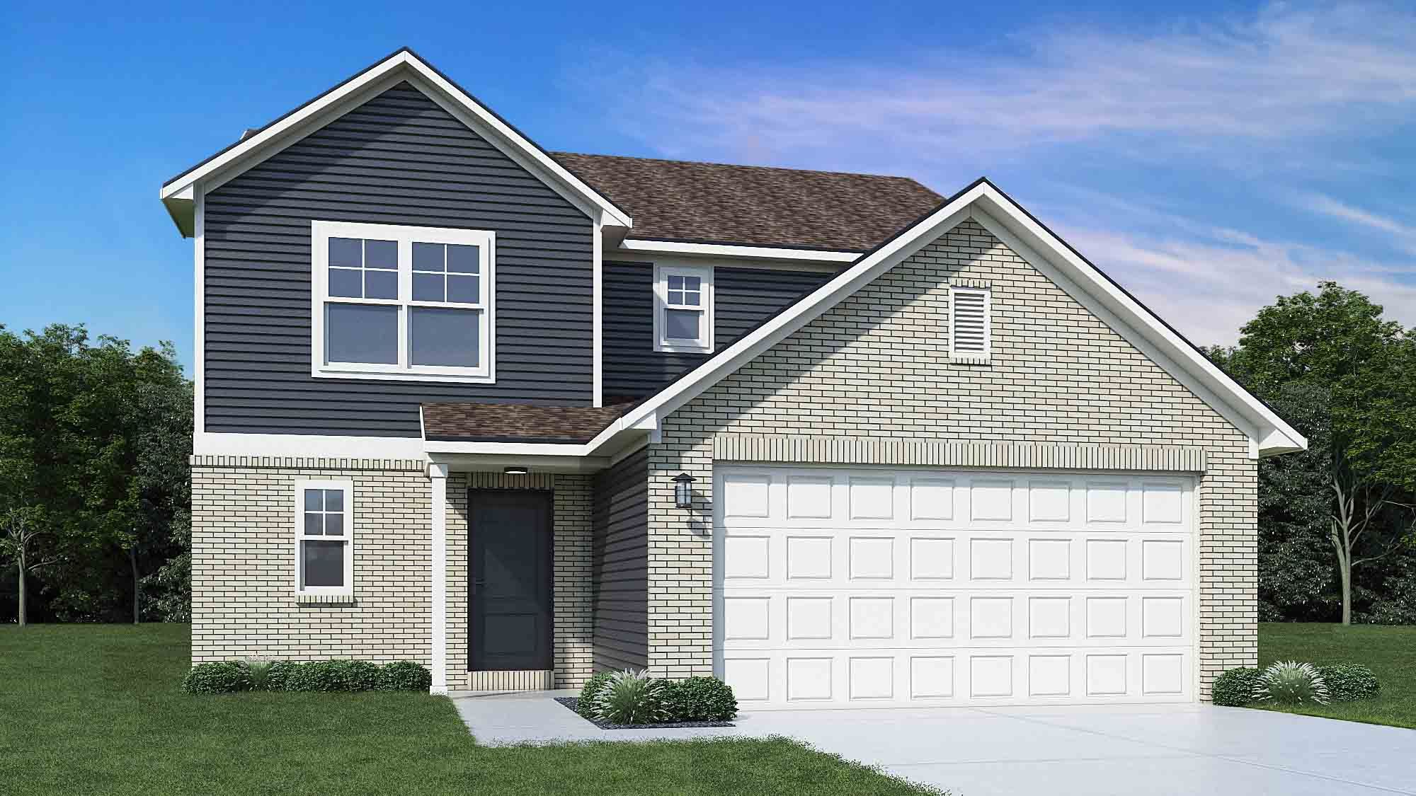 Elevation A, Brick C