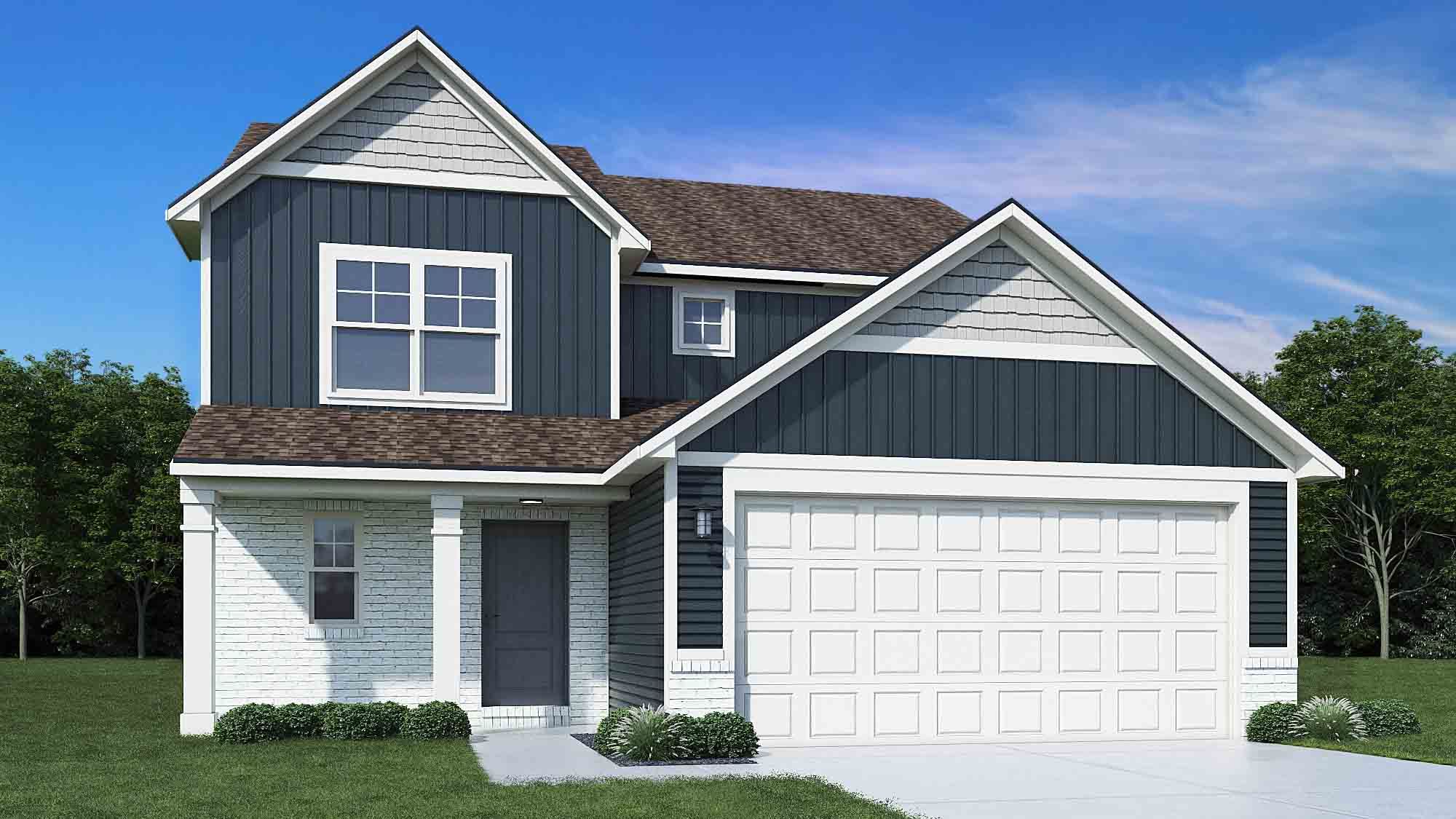 Elevation D, Brick B