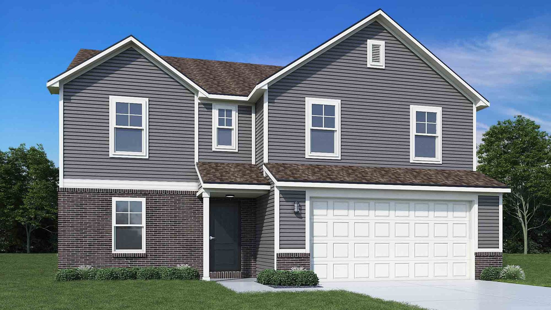Elevation A, Brick B
