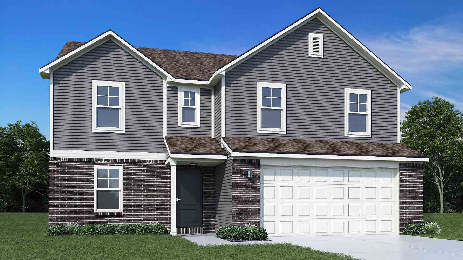 Elevation A, Brick C