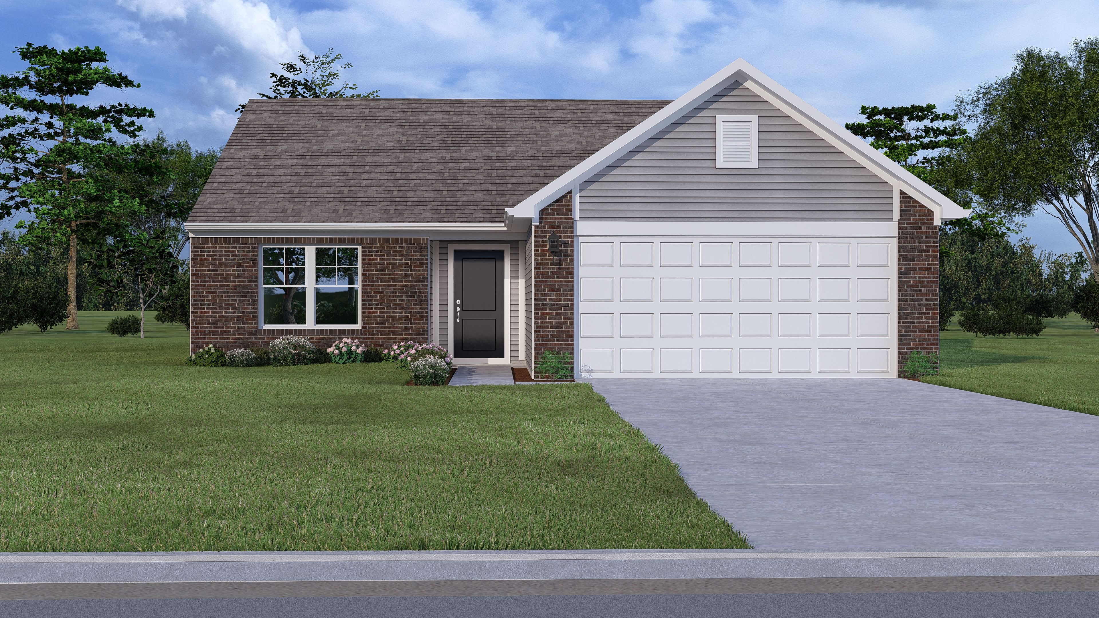 Elevation A, Brick B