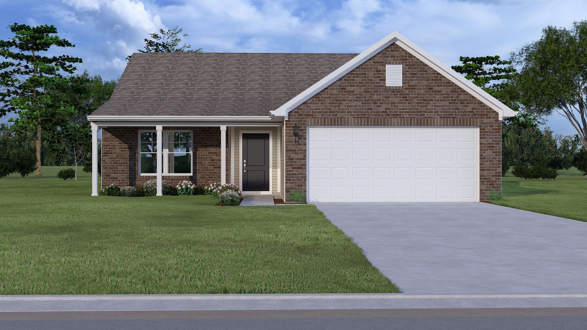 Elevation C, Brick C