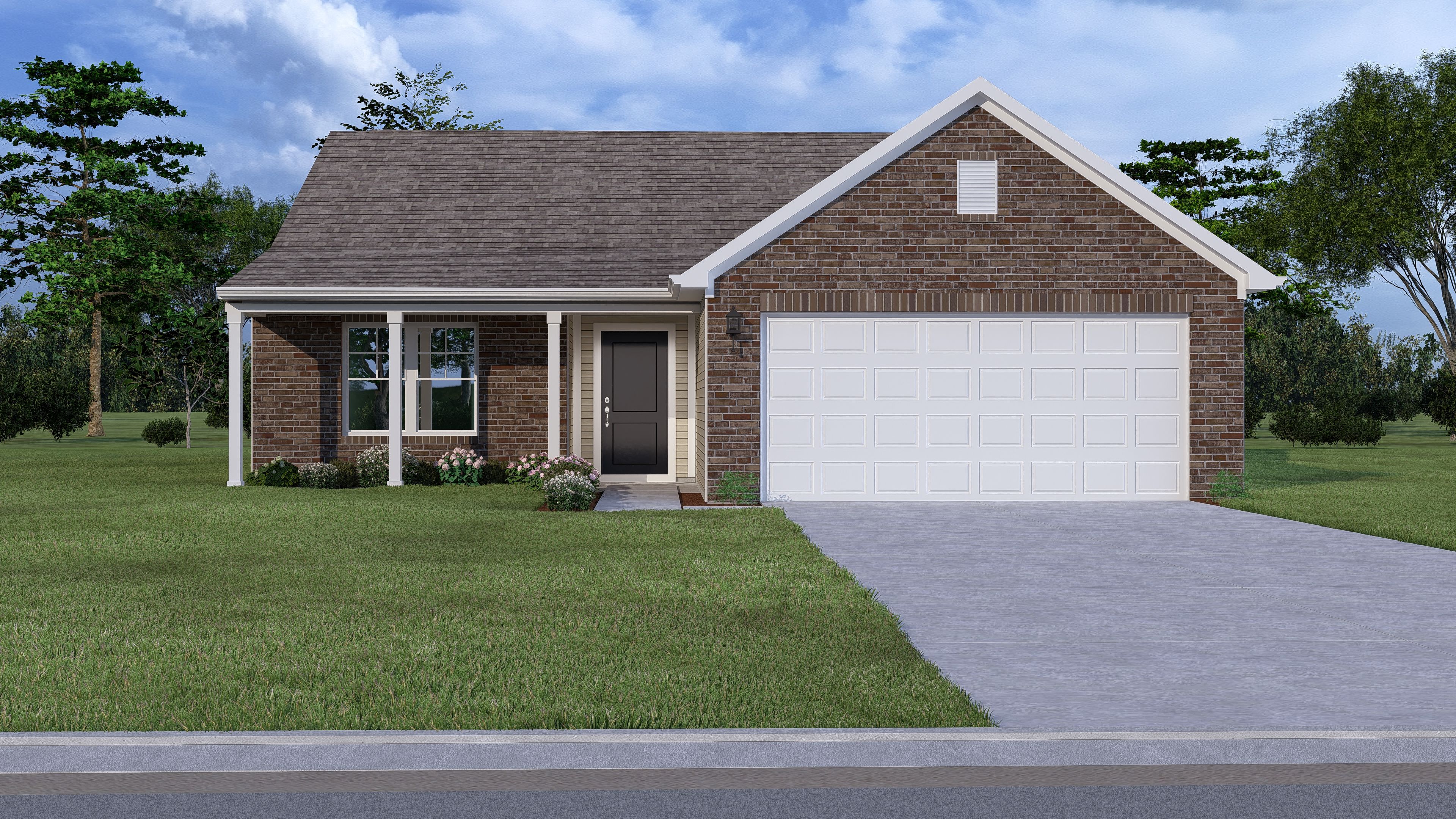 Elevation C, Brick C