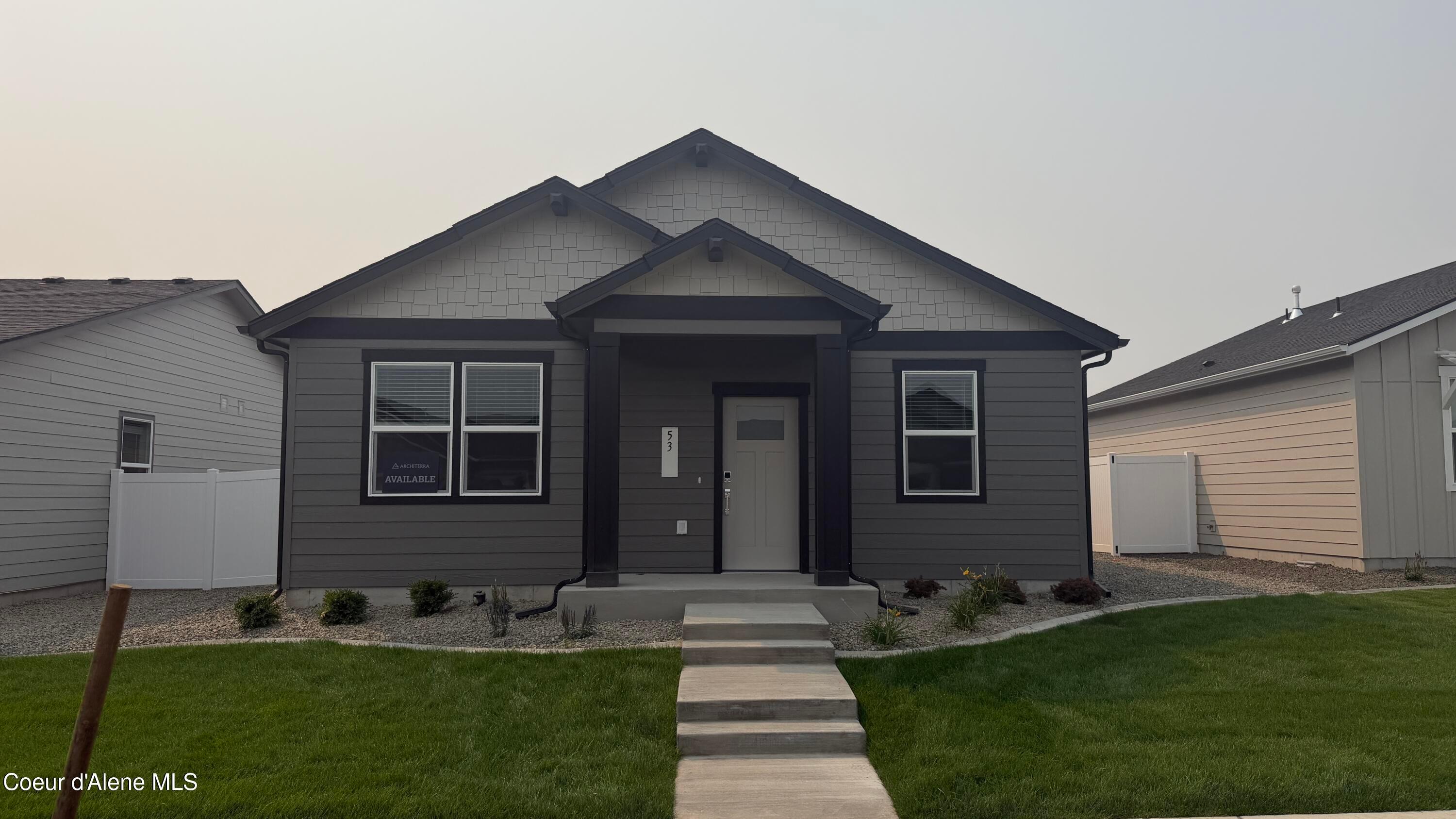 The Cottonwood - The Parkllyn: Post Falls, Washington - Architerra Homes