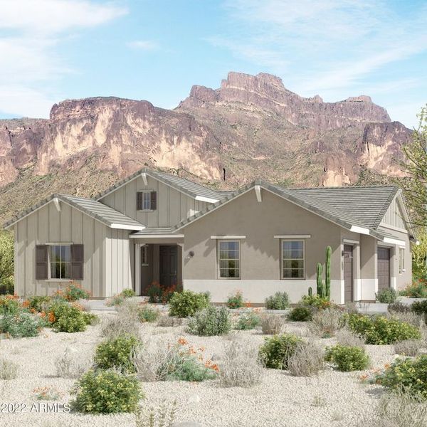 Plan 5522 by Bela Flor Communities in Phoenix-Mesa AZ