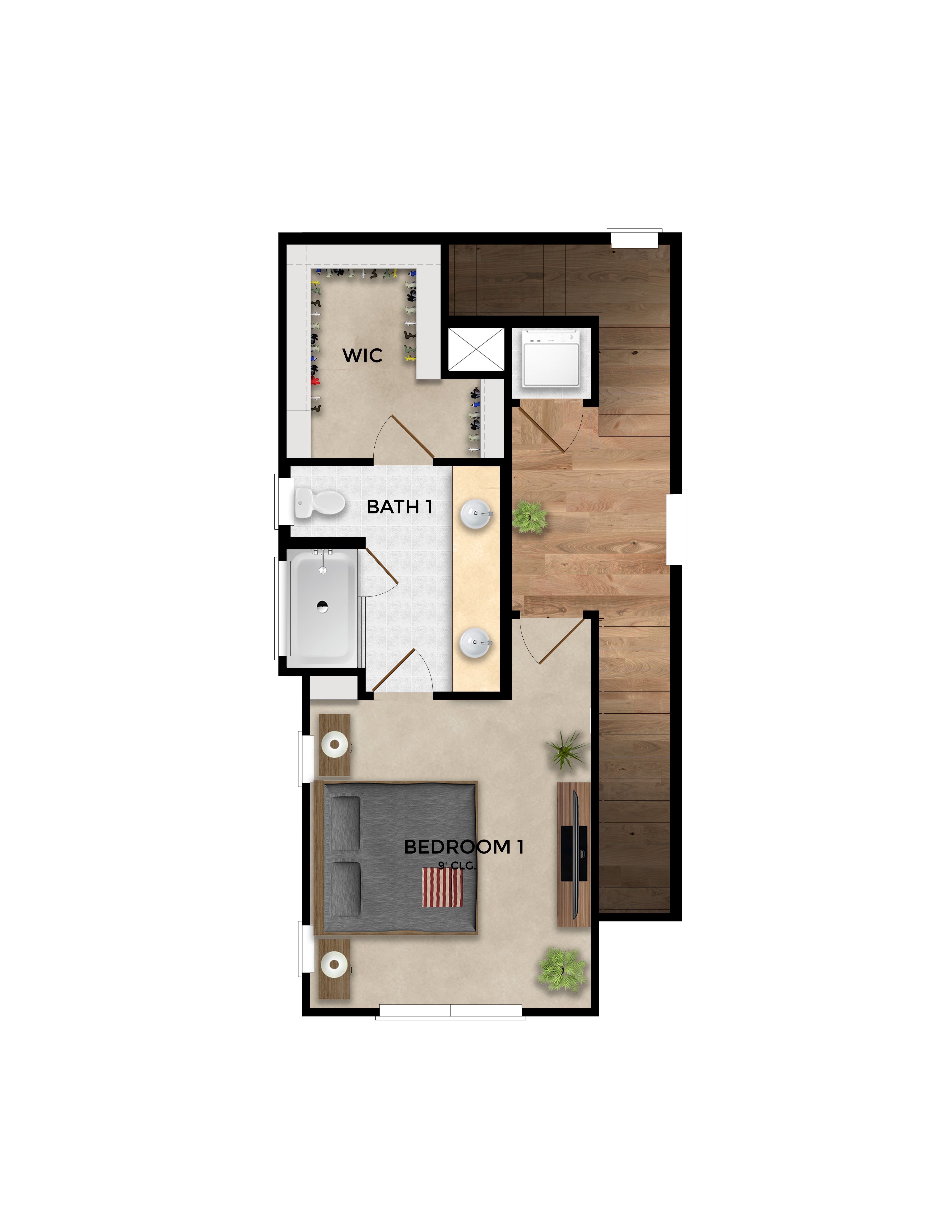 Second Floor - Primary Suite